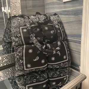 Bandana Puffer Tote